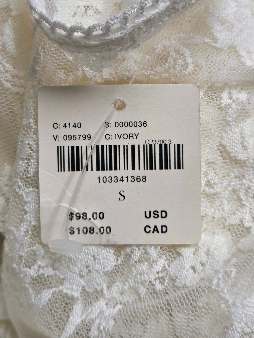 NWT Anthropologie Lyre Bird Ivory Lace Maxi Skirt Small - Picture 11 of 16